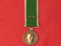 MINIATURE RHODESIA PRISON SERVICE MEDAL WITH KEY EMBLEM