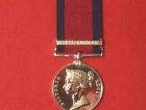 FULL SIZE MILITARY GENERAL SERVICE MEDAL MGSM 1847 REPLACEMENT MEDAL WITH FUENTES D'ONOR CLASP