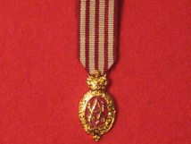 MINIATURE ALBERT MEDAL GOLD 1ST CLASS LAND 1877 1949 MEDAL MODERN VERSION MEDAL