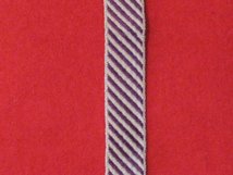 MINIATURE DISTINGUISHED FLYING CROSS DFC MEDAL RIBBON