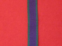 MINIATURE GSM CSM POST 1962 MEDAL RIBBON