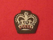 NUMBER 2 DRESS FAD SSGT CSGT CROWN BADGE