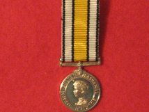 MINIATURE BRUNEI GURKHA RESERVE UNIT SERVICE MEDAL