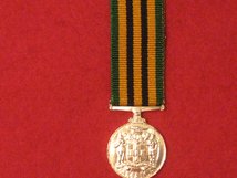 MINIATURE JAMAICA LONG SERVICE GOOD CONDUCT LSGC MEDAL