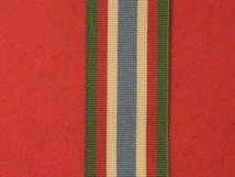 FULL SIZE CANADA PEACE KEEPING MEDAL RIBBON.