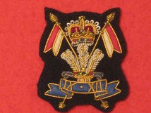 9TH 12TH ROYAL LANCERS OFFICERS BERET BADGE