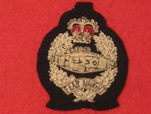 ROYAL TANK REGIMENT RTR OFFICERS BERET BADGE