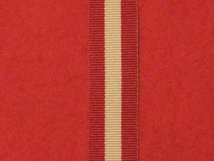 MINIATURE CANADA GENERAL SERVICE MEDAL FOR RED RIVER - FENIAN RAID MEDAL RIBBON