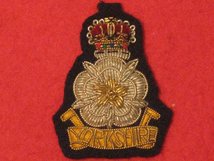 YORKSHIRE VOLUNTEERS REGIMENT OFFICERS BERET BADGE