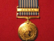 FULL SIZE UNITED NATIONS KOREA MEDAL