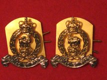 ADJUTANT GENERALS CORPS AGC MILITARY COLLAR BADGES QC