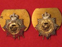 ROYAL CORPS OF TRANSPORT RCT MILITARY COLLAR BADGES