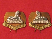 ROYAL ANGLIAN REGIMENT 2ND BATTALION MILITARY COLLAR BADGES