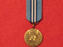 MINIATURE UNITED NATIONS SUDAN MEDAL UNMIS