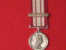 MINIATURE NAVAL GENERAL SERVICE MEDAL 1915 1962 ARABIAN PENINSULA CLASP MEDAL EIIR