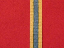 MINIATURE UNITED NATIONS UN SOMALIA UNOSOM MEDAL RIBBON