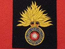 ROYAL FUSILIERS BLAZER BADGE