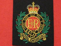 ROYAL ENGINEERS BLAZER BADGE TYPE 1