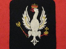 14TH 20TH KINGS HUSSARS BLAZER BADGE