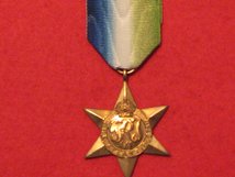 FULL SIZE ATLANTIC STAR MEDAL WW2 ORIGINAL MEDAL