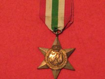 FULL SIZE ITALY STAR MEDAL WW2 ORIGINAL MEDAL