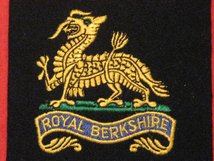 ROYAL BERKSHIRE REGIMENT BLAZER BADGE