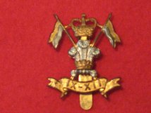 9TH 12TH LANCERS REGIMENT CAP BADGE