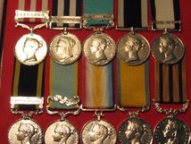 FULL SIZE QUEEN VICTORIA MEDAL SET OF 10 MEDALS  - COLLECTORS SET 1 MUSEUM STANDARD COPY MEDALS