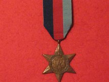 FULL SIZE 1939 1945 STAR MEDAL WW2 ORIGINAL MEDAL GVF