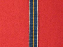 MINIATURE COMMEMORATIVE NATIONAL SERVICE MEDAL RIBBON