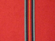 MINIATURE COMMEMORATIVE MEDAL FOR NATIONAL SERVICE MEDAL RIBBON