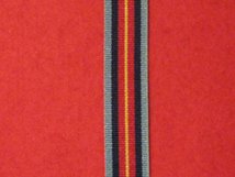 MINIATURE COMMEMORATIVE MEDAL FOR NATIONAL SERVICE MEDAL RIBBON