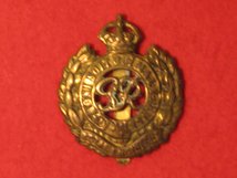 ROYAL ENGINEERS CAP BADGE KC KINGS CROWN WW2