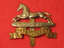 WEST YORKSHIRE REGIMENT CAP BADGE