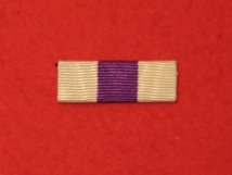 MILITARY CROSS MC MEDAL RIBBON SEW ON BAR