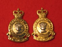 ARMY CATERING CORPS ACC MILITARY COLLAR BADGES