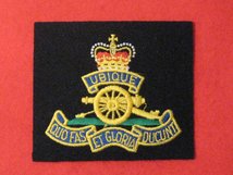 ROYAL ARTILLERY BLAZER BADGE