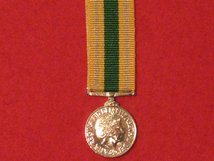 MINIATURE CIVILIAN SERVICE MEDAL AFGHANISTAN