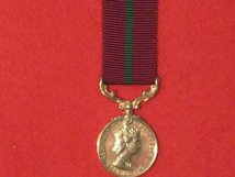 MINIATURE KINGS AFRICAN RIFLES MEDAL