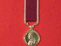 MINIATURE ARMY LSGC MEDAL LONG SERVICE GOOD CONDUCT MEDAL GV UNCROWNED