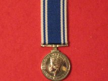 MINIATURE POLICE LSGC MEDAL EXEMPLARY MEDAL GVI 