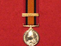 MINIATURE QUEENS SOUTH AFRICA MEDAL JOHANNESBURG CLASP