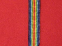 MINIATURE VICTORY MEDAL WW1 MEDAL RIBBON.