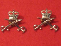 ARMY PHYSICAL TRAINING CORPS APTC MILITARY COLLAR BADGES