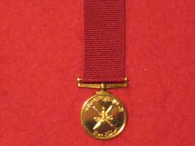 MINIATURE OMAN LONG SERVICE GOOD CONDUCT LSGC MEDAL