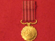 MINIATURE OMAN 15TH ANNIVERSARY MEDAL