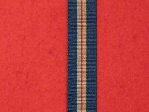 MINIATURE QUEENS GALLANTRY MEDAL QGM MEDAL RIBBON