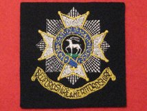 BEDFORDSHIRE AND HERTFORDSHIRE REGIMENT BLAZER BADGE