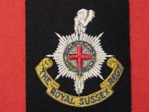 ROYAL SUSSEX REGIMENT BLAZER BADGE