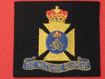 WILTSHIRE REGIMENT BLAZER BADGE